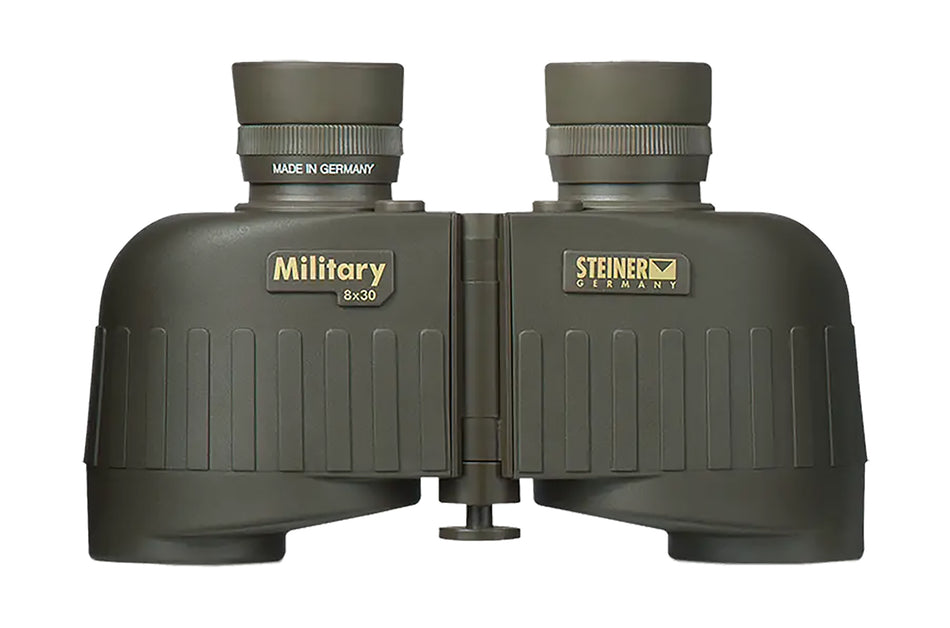 Steiner M830r 2640 8x30mm Binocular with Mil Radian Ranging Reticle, Floating Prism, Sports-Auto Focus, OD Green Makrolon