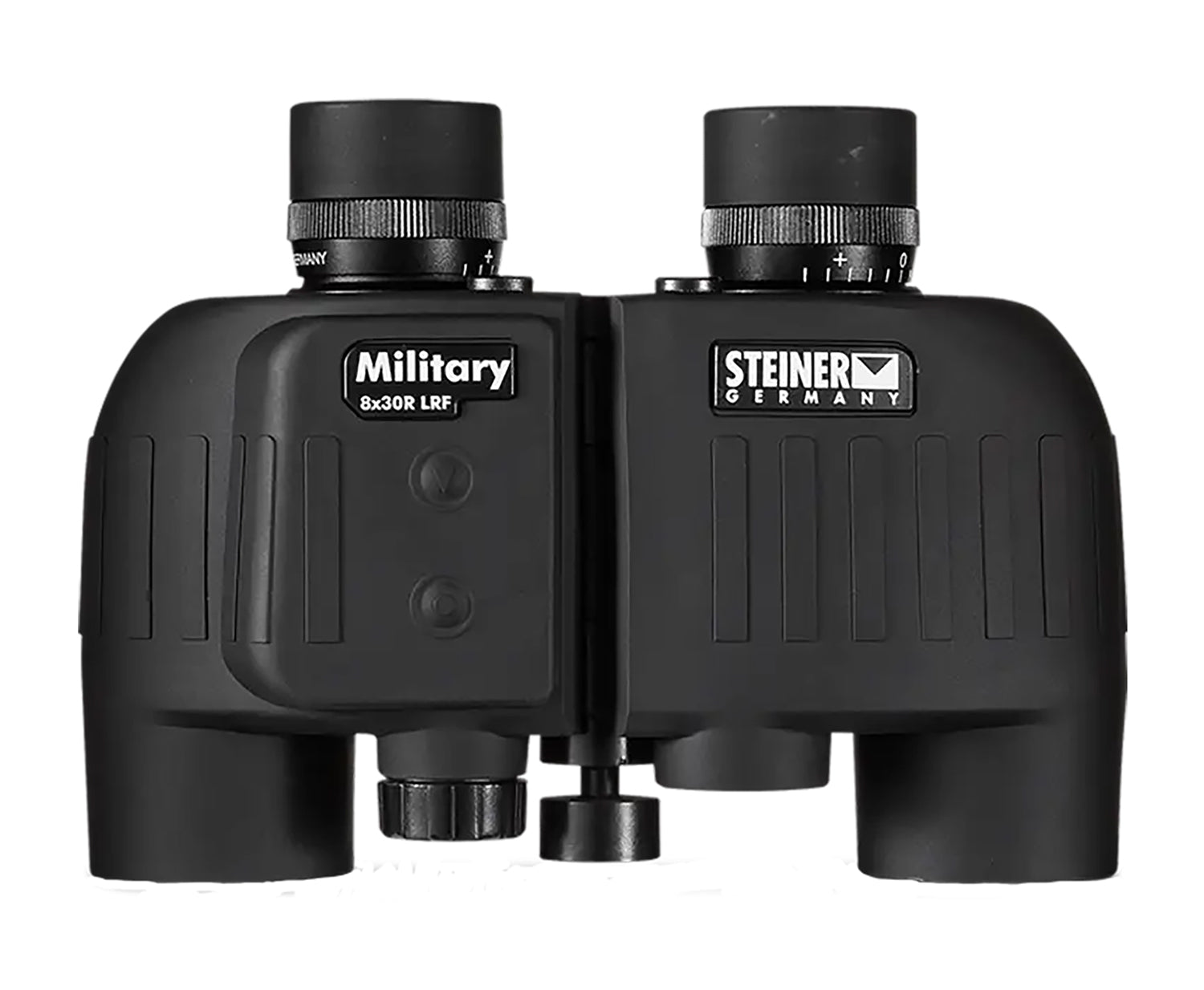 Steiner M830r 2680 8x30mm Laser Rangefinder Binoculars, Mil Radian Reticle, Floating Prism, Black Makrolon with Rubber Armor