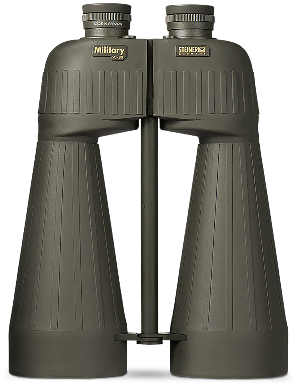 Steiner M2080 2675 20x80mm Binoculars, Floating Prism, Sports-Auto Focus, OD Green Makrolon with Rubber Armor