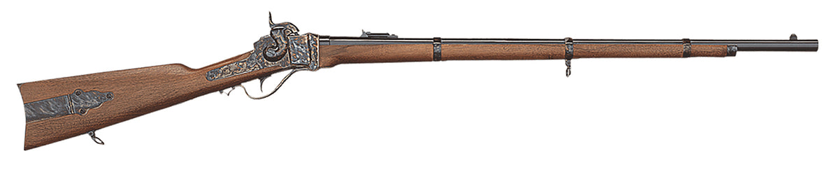 Taylors & Company 1859 Sharps Infantry Percussion Rifle, .54 Caliber, 30" Blued Barrel, Color Case Hardened Receiver, Walnut Stock