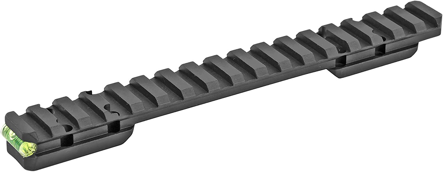 Talley PLM735ACI X-Bolt Long Action 20 MOA Picatinny Rail with Anti-Cant Indicator Black Anodized