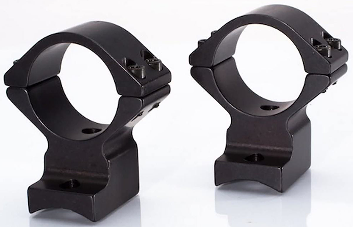 Talley 940000 Browning A-Bolt/A-Bolt II 1-Inch Tube Scope Ring/Mount Combo Black Anodized Aluminum Medium 0 MOA