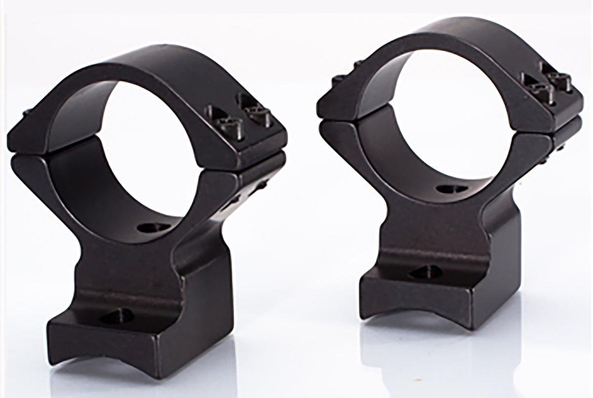 Talley 950711 Browning BLR/BAR/BPR 1-Inch Tube Scope Ring/Mount Combo Black Anodized Aluminum High 0 MOA
