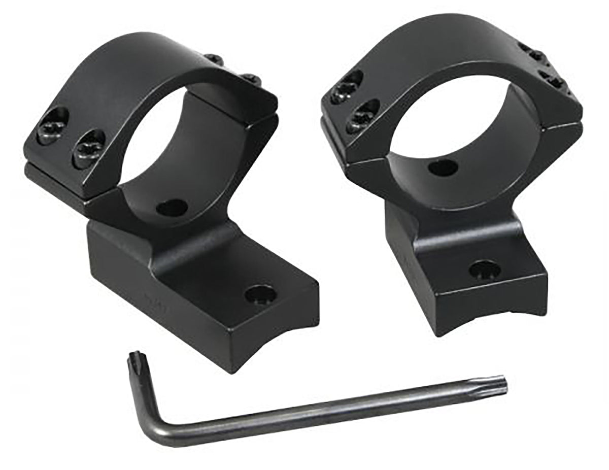 Talley 750711 Browning BLR/BAR/BPR 30mm Tube Scope Ring/Mount Combo Black Anodized Aluminum High 0 MOA