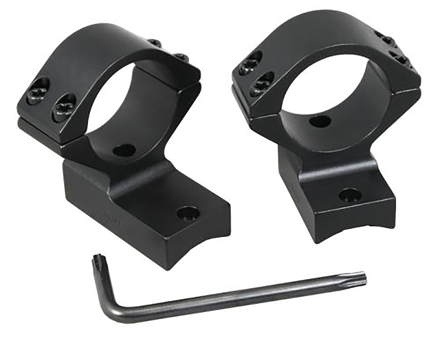 Talley 750711 Browning BLR/BAR/BPR 30mm Tube Scope Ring/Mount Combo Black Anodized Aluminum High 0 MOA