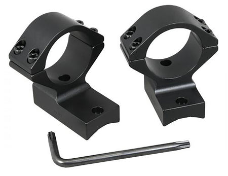 Talley 750711 Browning BLR/BAR/BPR 30mm Tube Scope Ring/Mount Combo Black Anodized Aluminum High 0 MOA