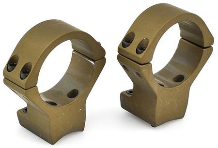 Talley HC850735 X-Bolt Scope Ring and Base Combo 34mm Burnt Bronze High Height 0 MOA