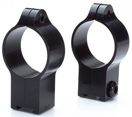 Talley 22CZRH 1-Inch High Rimfire Rings Black for CZ 452 European/455/457/512/513 0 MOA