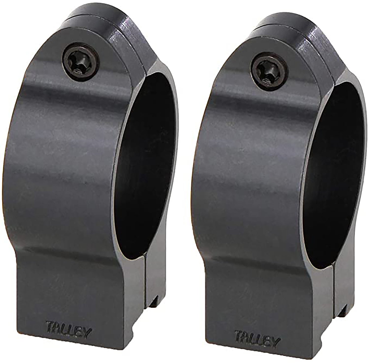 Talley 30CZRH 30mm High Rimfire Rings Black for CZ 452 European/455/457/512/513 0 MOA