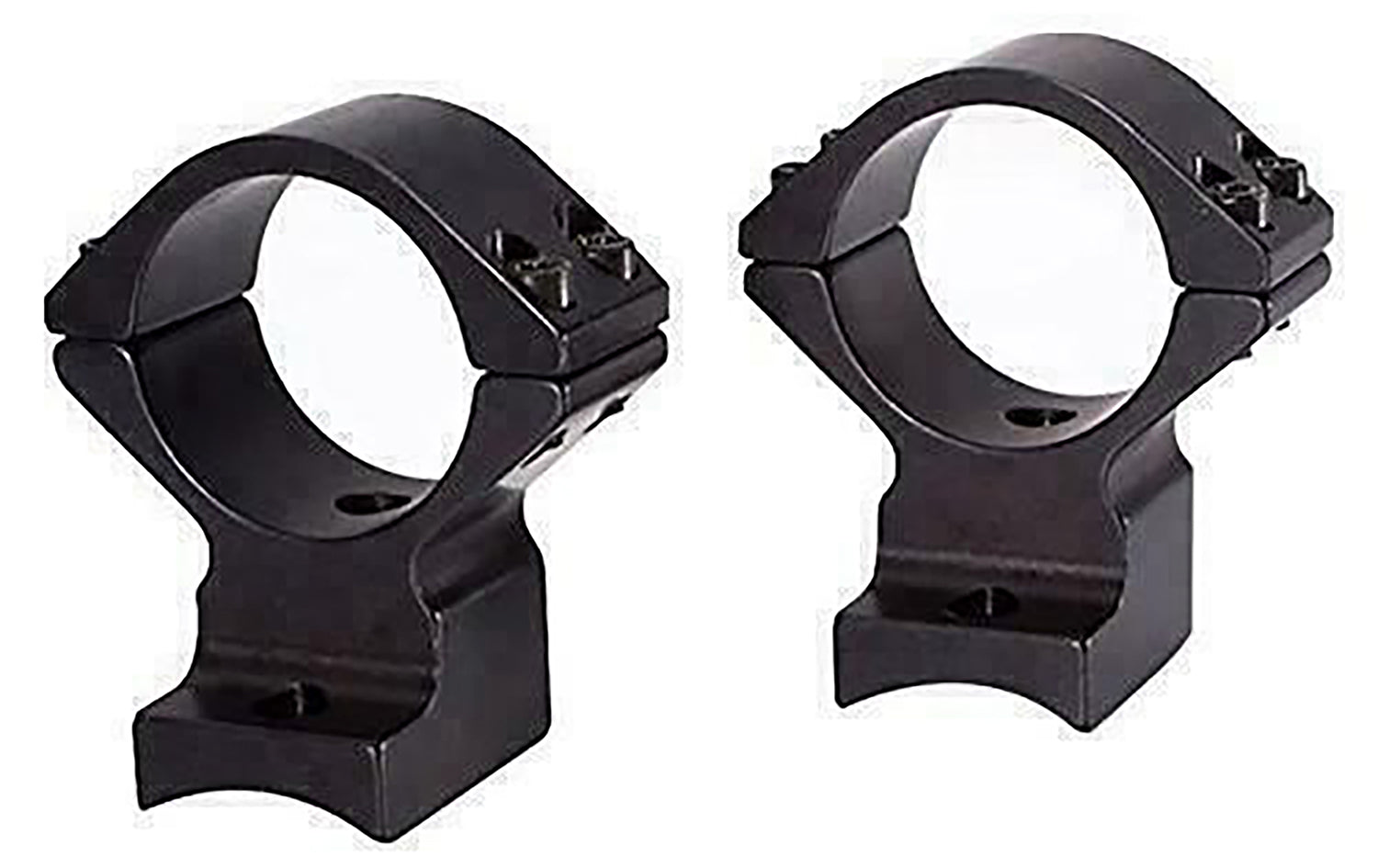 Talley 748749 Kimber 84M Scope Ring and Base Combo 30mm Tube Medium Short Action 0 MOA Black