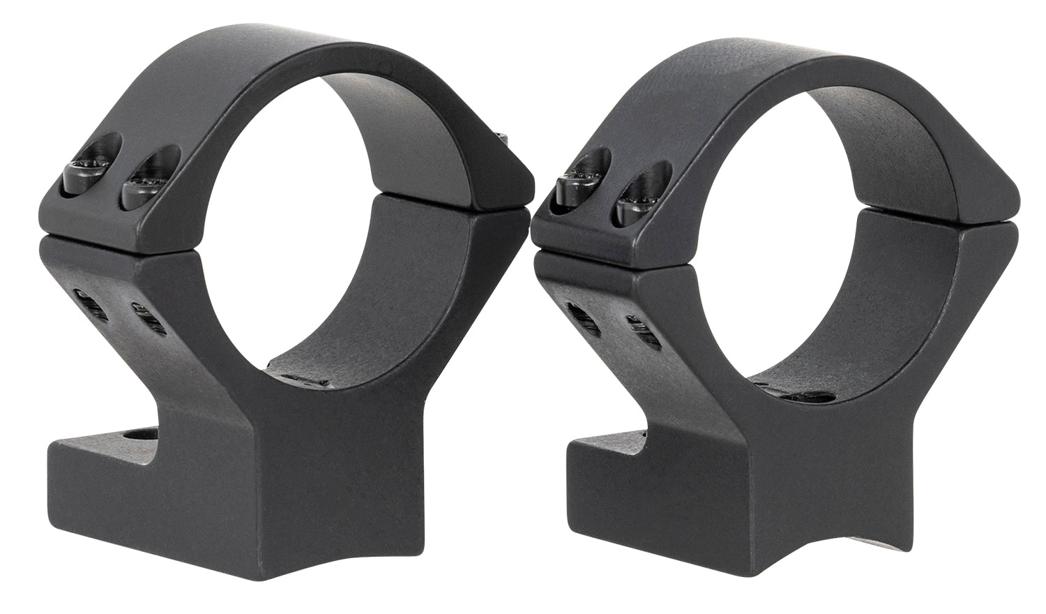 Talley 740700LM Remington 700 Scope Ring and Base Combo 30mm Tube Medium Rings Long Action 20 MOA Black