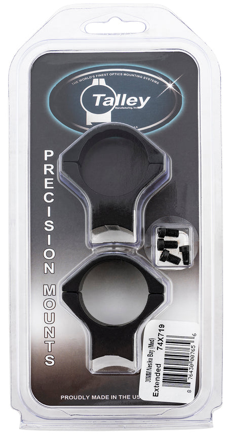 Talley 74X719 One-Piece Scope Ring and Base Combo for Savage 30mm Medium Extended Black Anodized