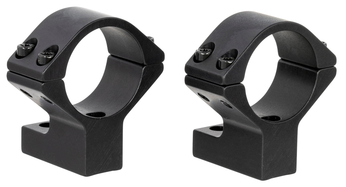 Talley 940759 One-Piece Scope Ring Base Combo for Tikka T1/T1X 1 Inch Tube Medium Rings Black