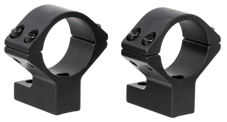 Talley 940759 One-Piece Scope Ring Base Combo for Tikka T1/T1X 1 Inch Tube Medium Rings Black