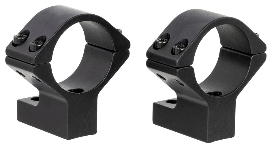 Talley 940759 One-Piece Scope Ring Base Combo for Tikka T1/T1X 1 Inch Tube Medium Rings Black