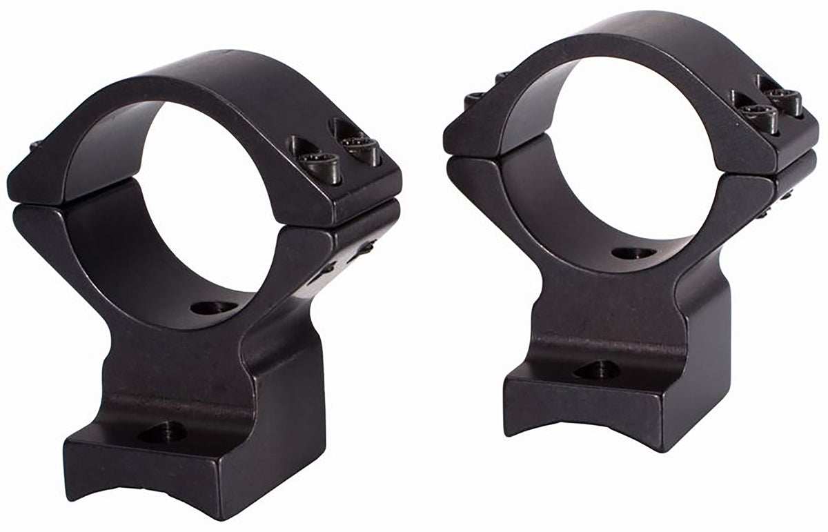 Talley 950759 One-Piece Scope Ring Base Combo for Tikka T1/T1X 1 Inch Tube High Rings Black