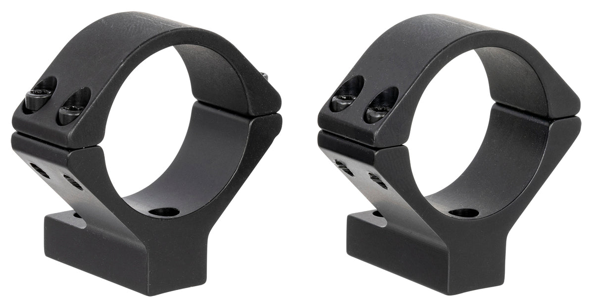 Talley 730759 One-Piece Scope Ring Base Combo for Tikka T1/T1X 30mm Tube Low Rings Black