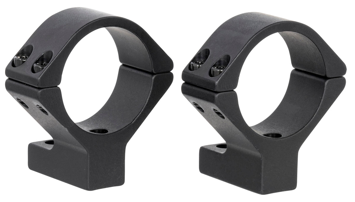 Talley 740759 One-Piece Scope Ring Base Combo for Tikka T1/T1X 30mm Tube Medium Rings Black