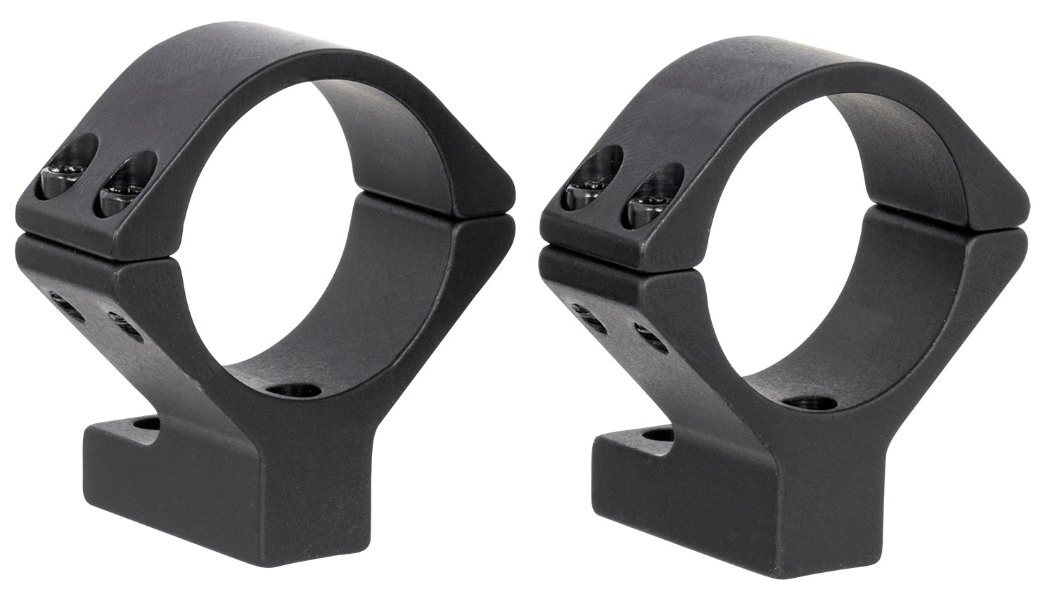 Talley 740759 One-Piece Scope Ring Base Combo for Tikka T1/T1X 30mm Tube Medium Rings Black
