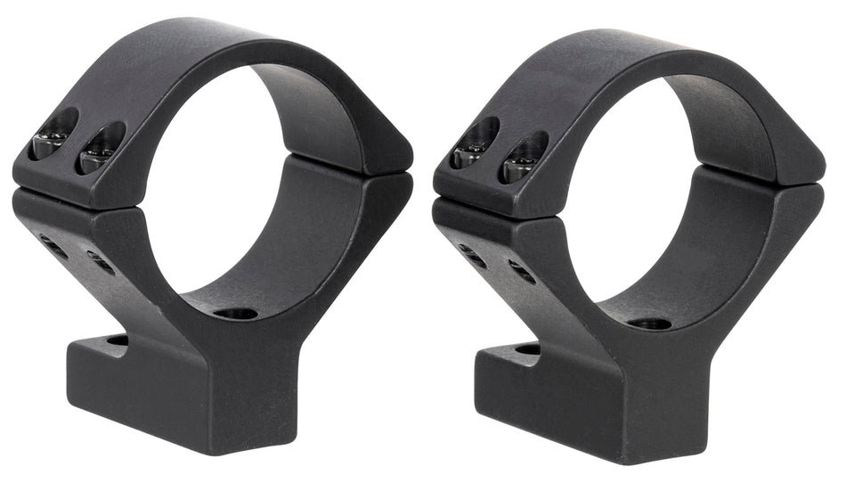 Talley 740759 One-Piece Scope Ring Base Combo for Tikka T1/T1X 30mm Tube Medium Rings Black