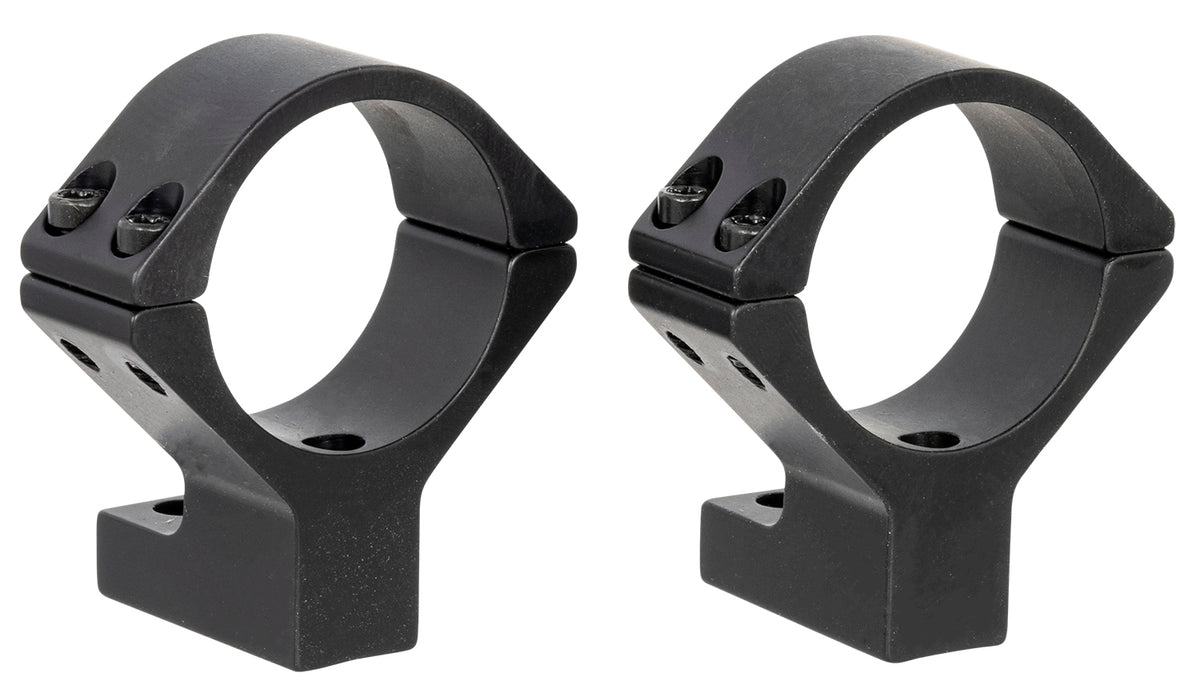Talley 750759 One-Piece Scope Ring Base Combo for Tikka T1/T1X 30mm Tube High Rings Black