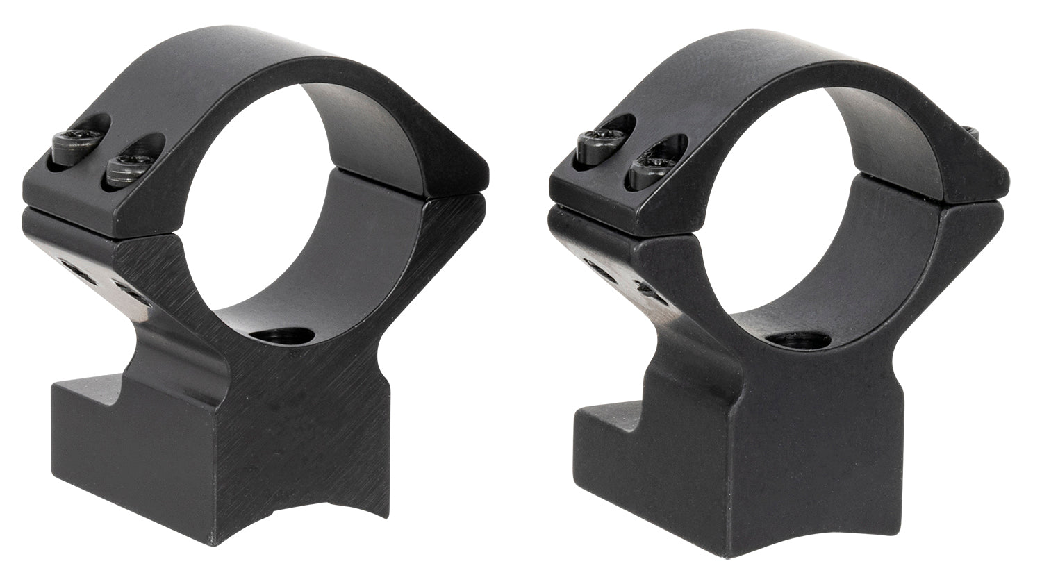 Talley 950765 One-Piece Scope Ring Base Combo for Winchester XPR 1 Inch Tube High Rings Black