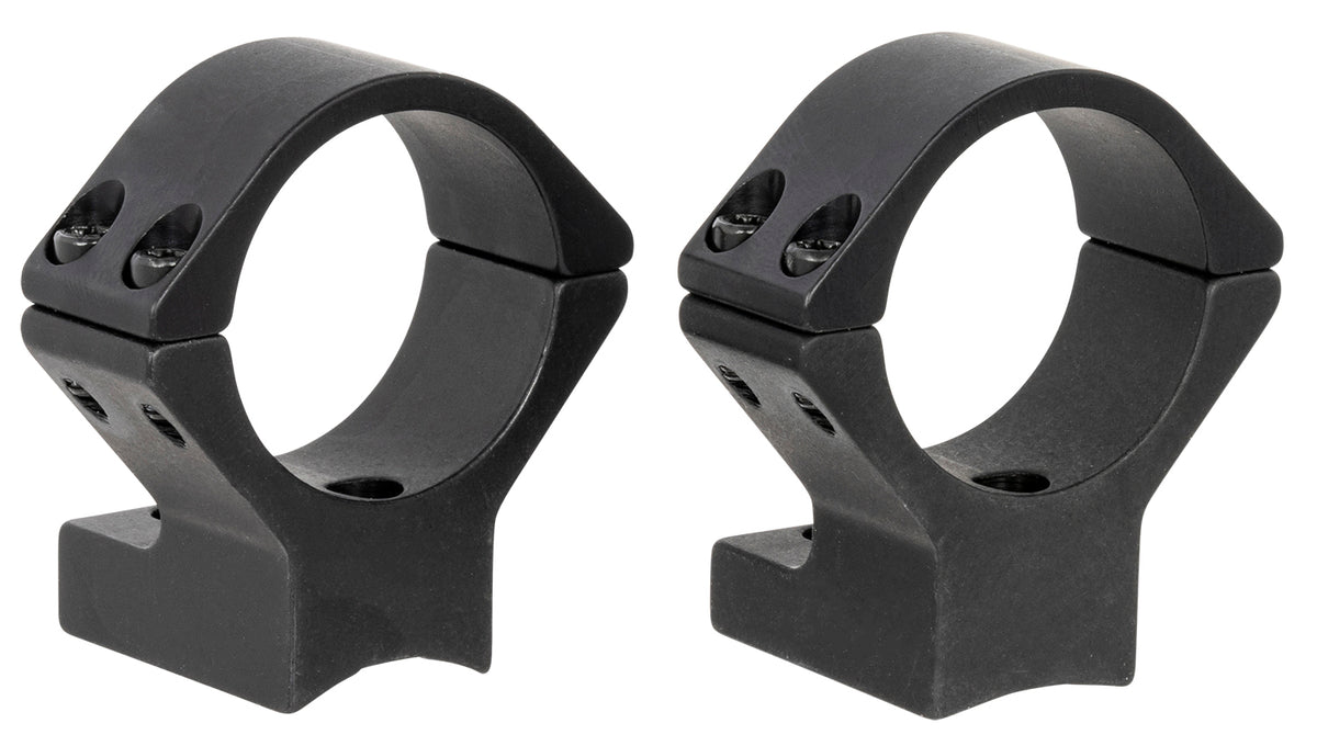 Talley 740765 One-Piece Scope Ring Base Combo for Winchester XPR 30mm Tube Medium Rings Black