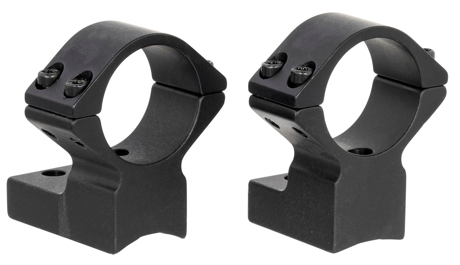 Talley 95X702 Scope Ring and Base Combo Black Aluminum 1" Tube Winchester Model 70 High Rings 0 MOA
