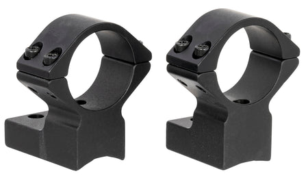 Talley 95X702 Scope Ring and Base Combo Black Aluminum 1" Tube Winchester Model 70 High Rings 0 MOA