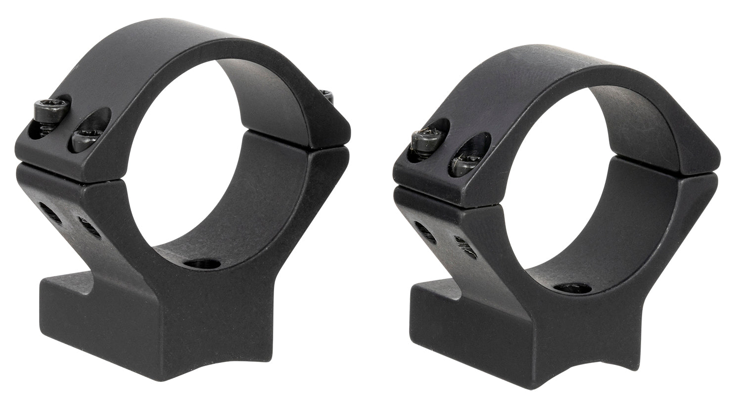 Talley 730702 Scope Ring and Base Combo Black Aluminum 30mm Tube Winchester Model 70 Low Rings 0 MOA