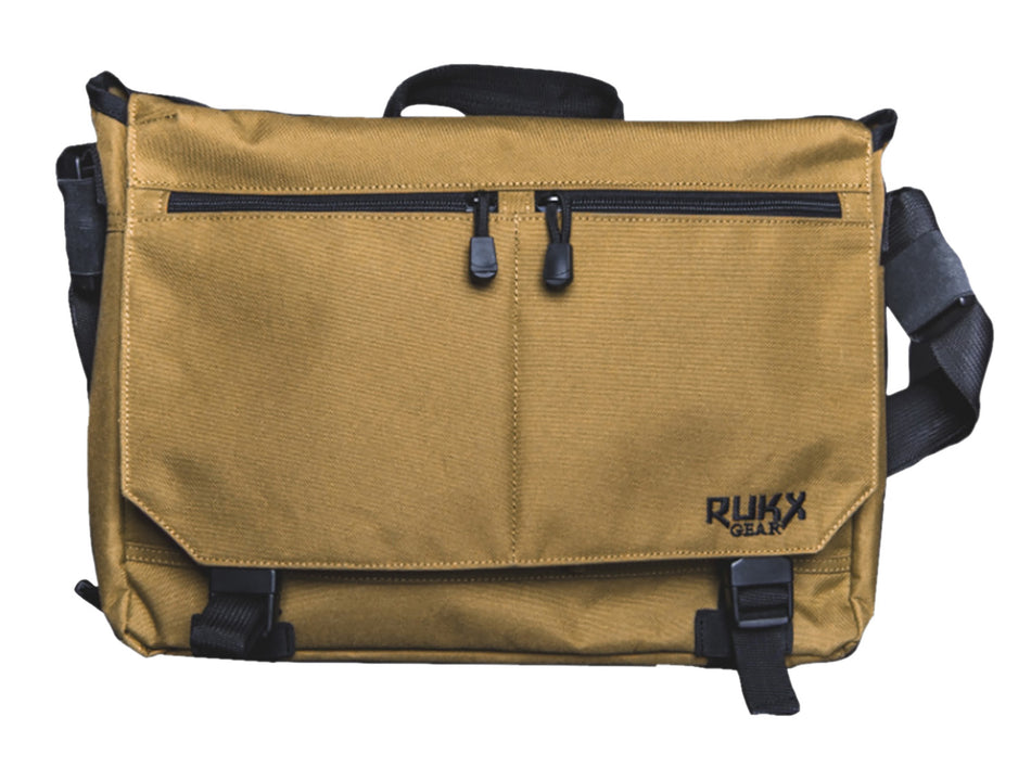 Rukx Gear Discreet Carry Business Bag Tan ATICTBBT Shoulder Messenger