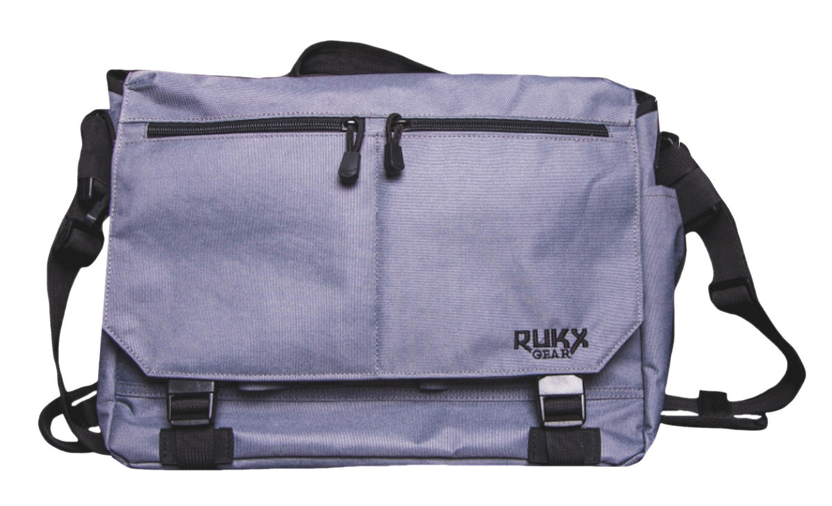 Rukx Gear Discreet Carry Business Bag Smoke Gray ATICTBBS Shoulder Messenger