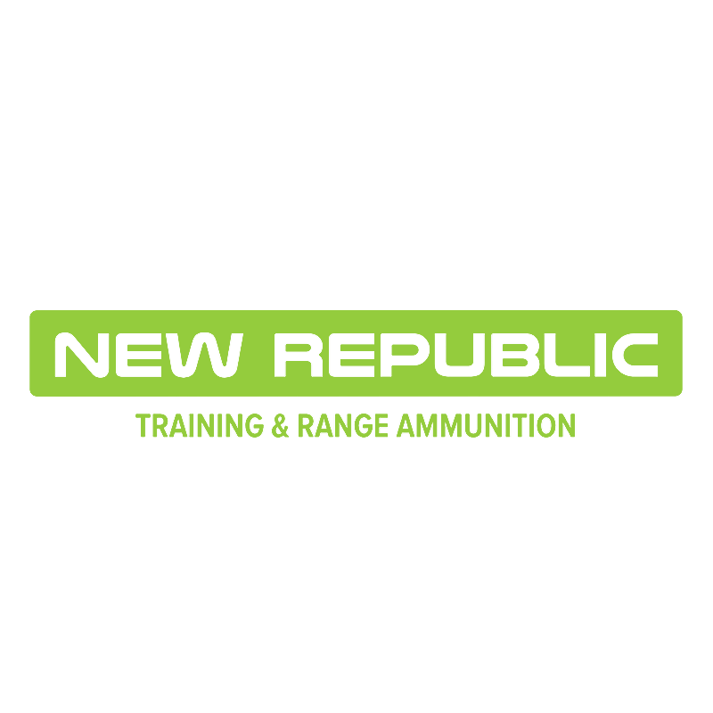 New Republic 9mm Luger / Parabellum Handgun Ammo Training and Range Full Metal Jacket FMJ 124 grain 
