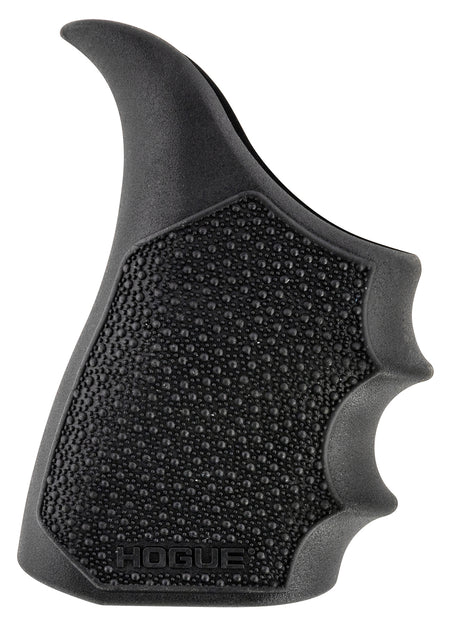 Hogue HandAll Beavertail Grip Sleeve Black Polymer for Glock 43X and 48 with Finger Grooves