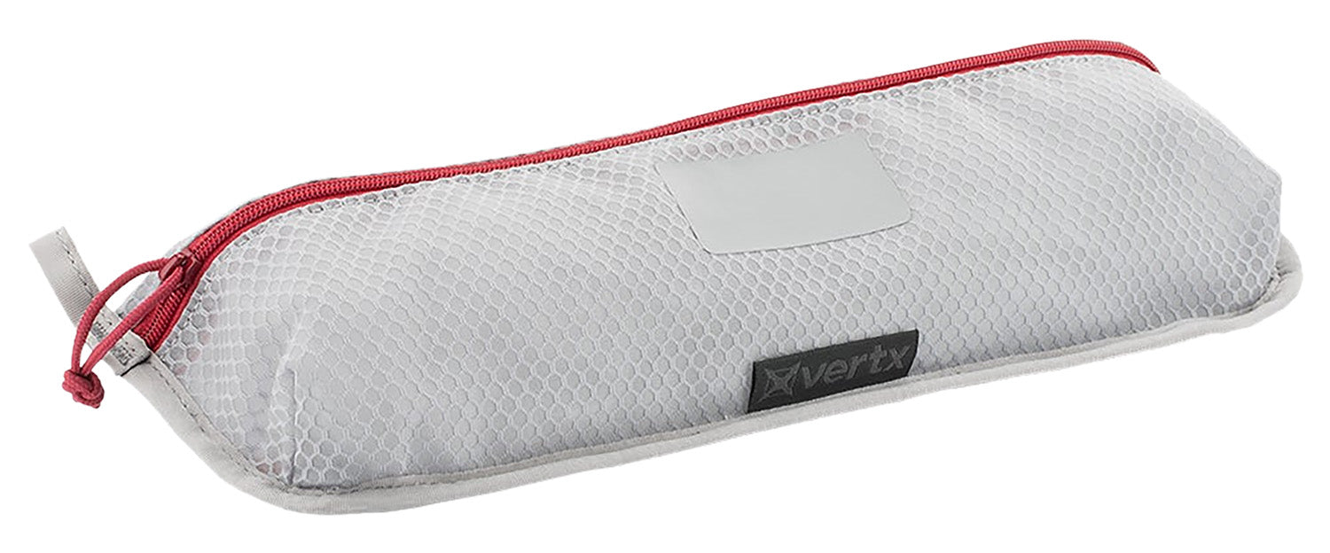 Vertx Overflow Mesh Pouch Large 2 Pack White Nylon Hook Back Panel 15.5x5.2 In VTX5205AGYNA