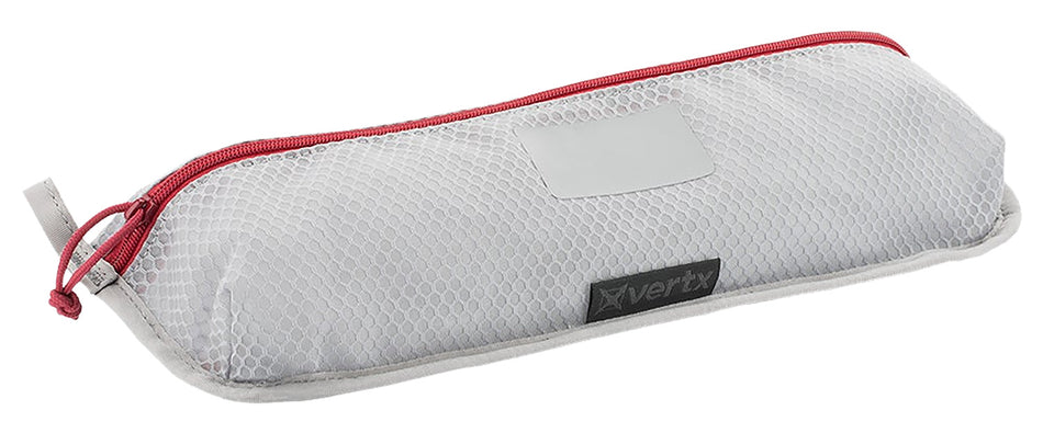 Vertx Overflow Mesh Pouch Large 2 Pack White Nylon Hook Back Panel 15.5x5.2 In VTX5205AGYNA