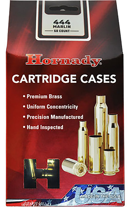 Hornady 8692 444 Marlin Unprimed Brass Cases for Reloading