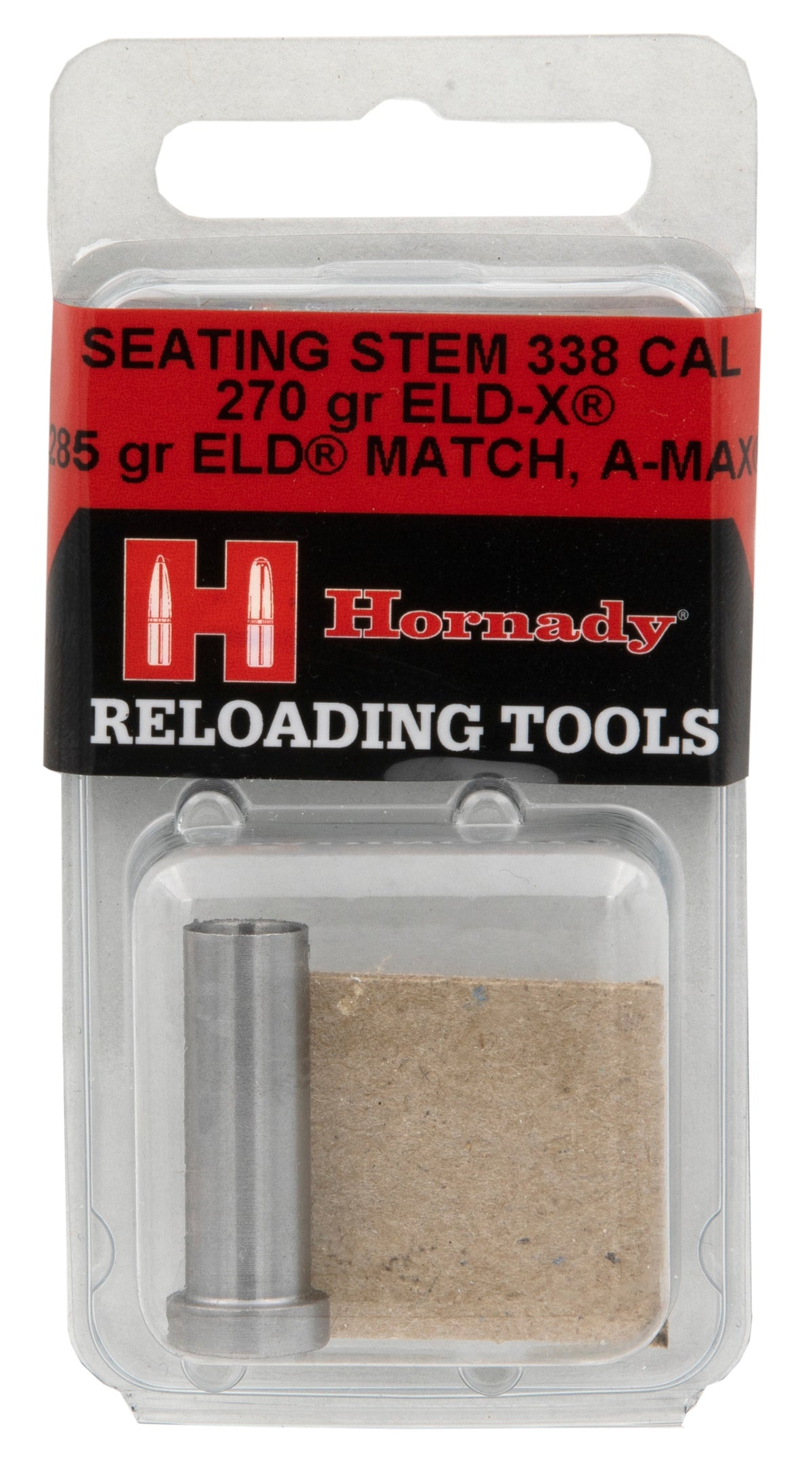 Hornady ELD Match 270 gr Seating Stem for 338 Cal Custom Grade Reloading Dies
