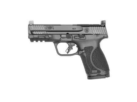 Smith & Wesson 14099 M&P M2.0 MA Compliant Compact 9mm Luger 10+1 4in Pistol, Cerakote Slide, Picatinny Rail Frame