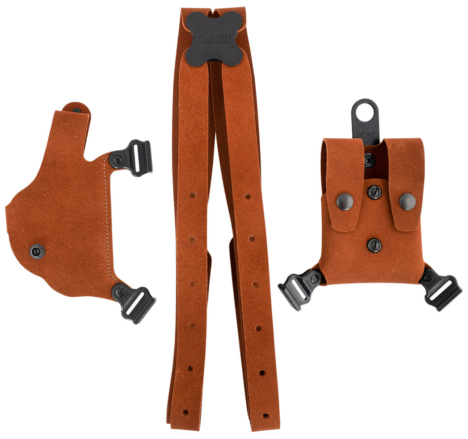 Galco Classic Lite 2.0 Shoulder System CL2652 Natural Leather for S&W M&P Shield / Shield Plus / 2.0 Right Hand