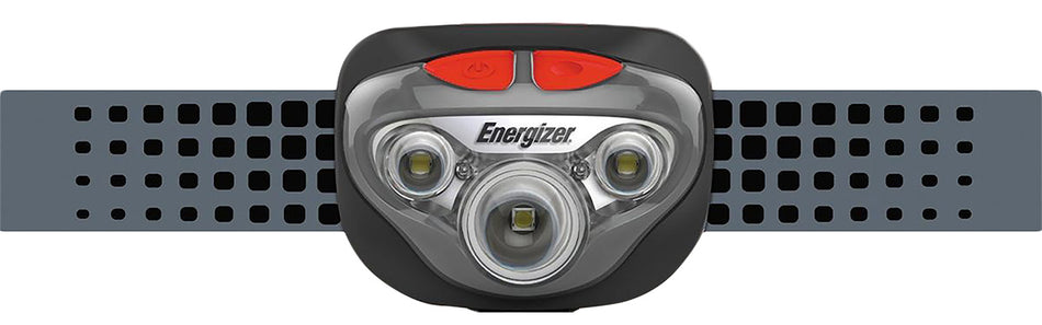 Energizer Vision HD+ Focus Headlamp HDDIN32E 45/400 Lumens White/Red LED Gray Digital Focus