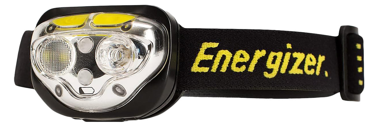 Energizer Vision Ultra HDE32E LED Headlamp 20/400 Lumens Red/Green/White IPX4 80 Meter Beam