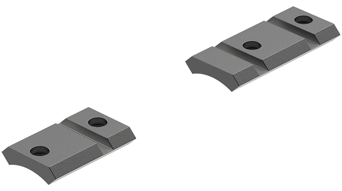 Leupold QRW Cross-Slot 2-Piece Base Set for Savage 10/110 Round Receiver Matte Black
