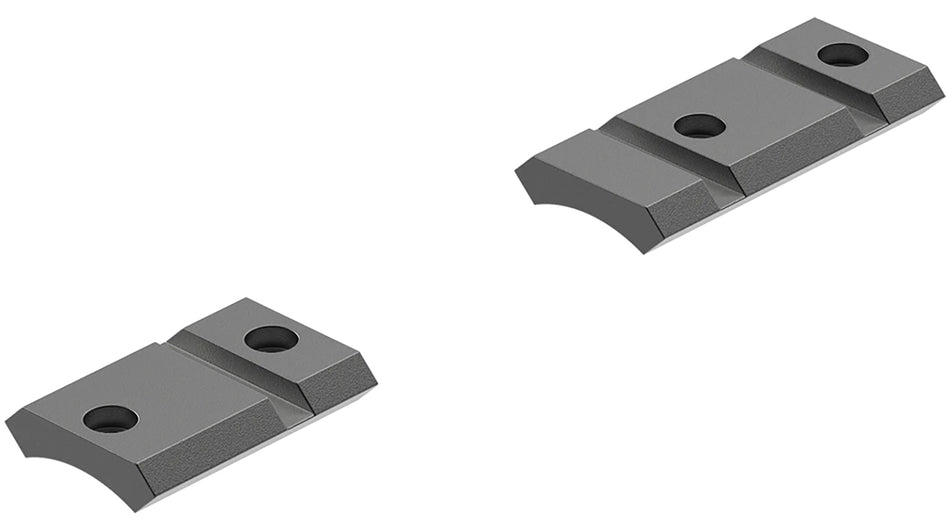 Leupold QRW Cross-Slot 2-Piece Base Set for Savage 10/110 Round Receiver Matte Black