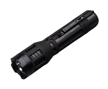 Sabre Stun Gun Flashlight S2000SF Aircraft Grade Aluminum 1.82 uC Black with Holster