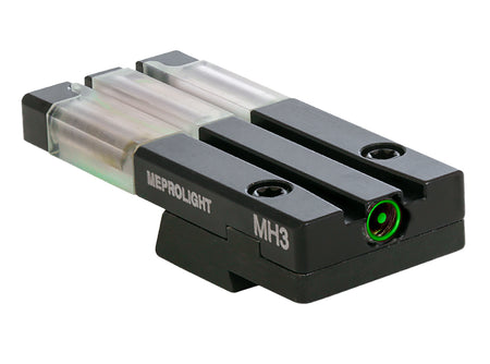 Meprolight 631253108 FT Bullseye Green Tritium Fiber Optic Rear Sight Dovetail HK VP9 HK45C P30 SFP9