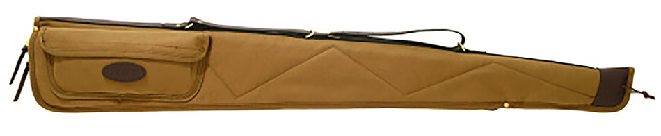 Boyt Harness 0GCWC5206 Khaki Canvas Shotgun Case 52" with Accessory Pocket