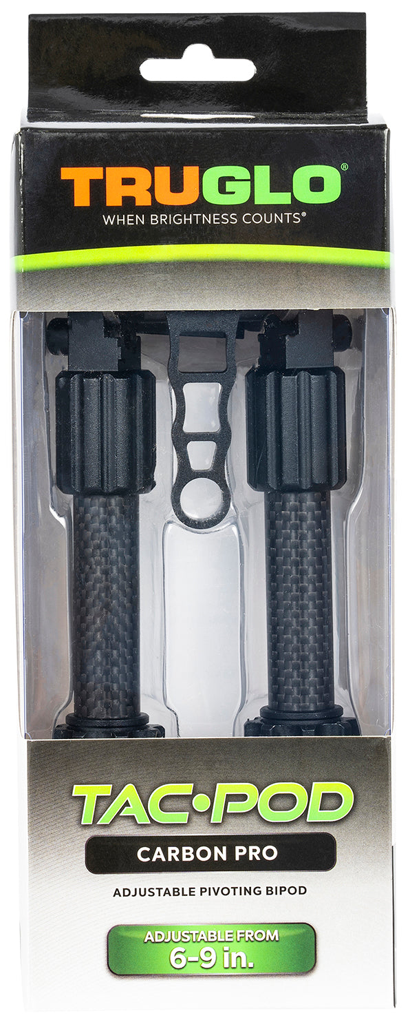 Truglo Tac-Pod Carbon Bipod Rail Mount 6-9"