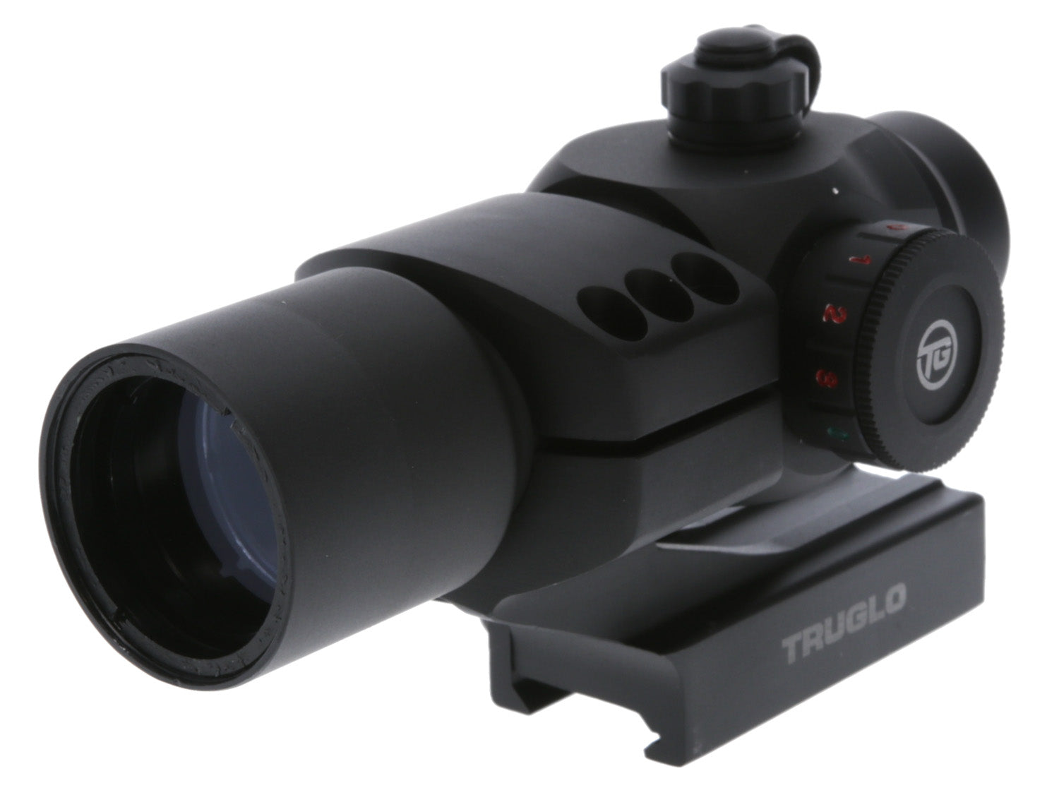 TruGlo Triton 30mm 3 MOA Tri-Color Center Dot Sight Black Anodized
