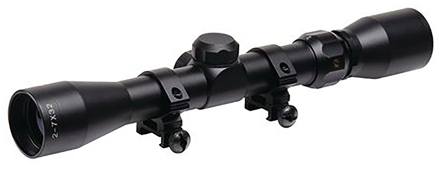 TruGlo Trushot TG852732B 2-7x32mm Variable Riflescope Black Anodized Duplex Reticle Fog/Waterproof